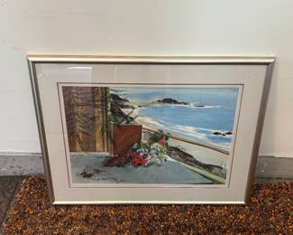 Arthur Walter Stewart Jr. Watercolor.
