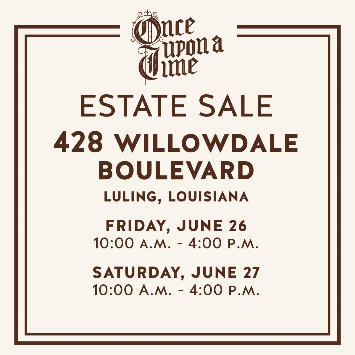 willowdale estate sales graphics estate sale address