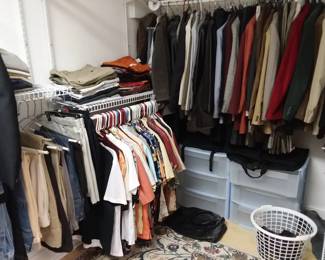 Men's closet 