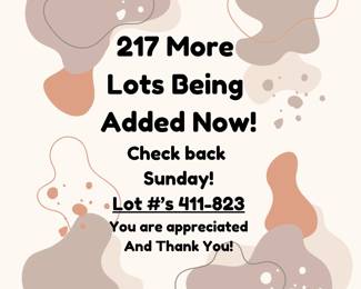 217 More lots Coming