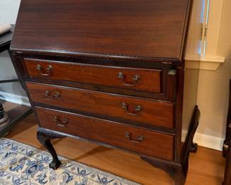 English Made drop-front secretary