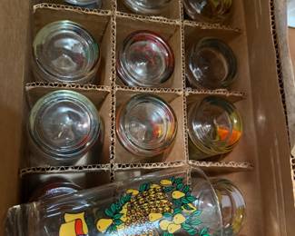 Twelve Days of Christmas vintage tumblers