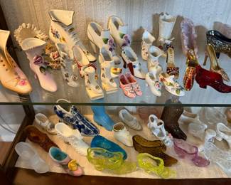 miniature shoe collection