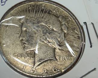 1926 Peace dollar