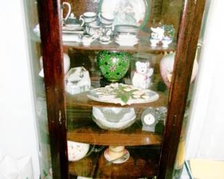 CURVED GLASS CHINA CABINET