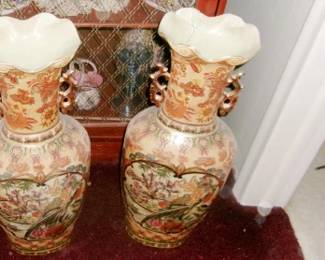 SATSUMA VASES