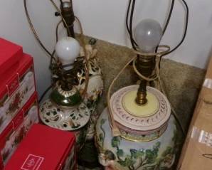 CAPODIMONTE LAMPS