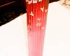 MOSER VASE SIGNED