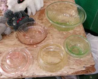 DEPRESSION GLASS