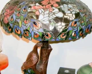 STGAINED GLASS LAMP