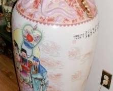 TALL OREINTAL VASE