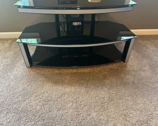 GLASS TV STAND