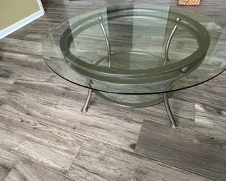 GLASS COFFEE TABLE