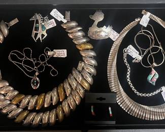 Native American, JAI, and Mexican Sterling