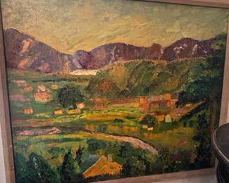 Palette Knife Mid C. Painting