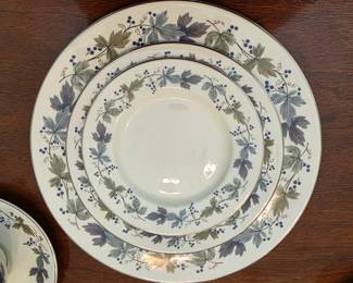 Royal Doulton "Burgundy" Service for 8