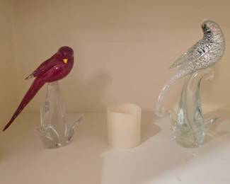 Murano Glass Birds