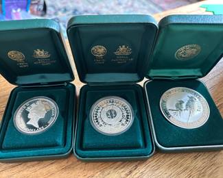 Australian commemorative silver coins