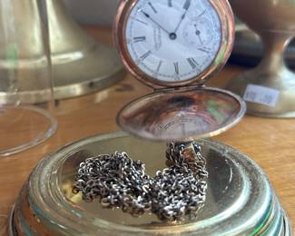 Waltham Rose Gold Pocket Watch