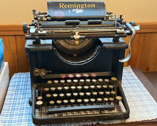 Vintage Remington typewriter $100