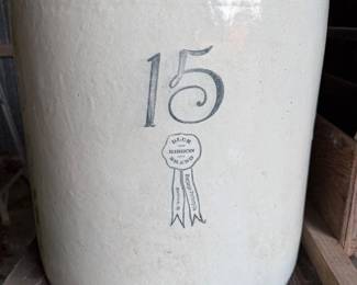 Antique 15 gallon pot $350