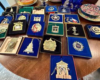 Texas Capitol Christmas Ornaments 
