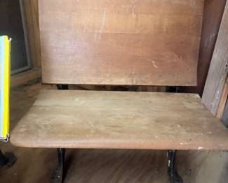 Vintage school desk 