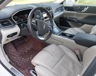 2018 Lincoln Continental: 74,800 miles, ivory pearl metallic, V6