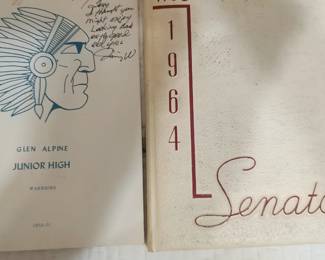 Glen Alpine Jr. High and Norris High School Annuals