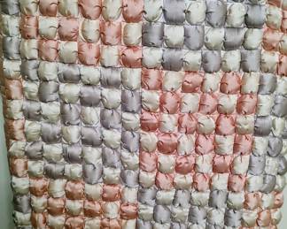 Hand-Made Puffed Quilt