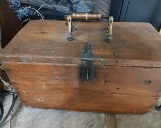 Antique Kentucky Wooden Tool Box