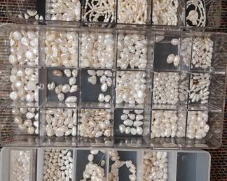 Freshwater Pearls drilled
