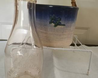 Norris Creamery Milk Bottle