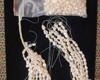 Freshwater Pearls drilled 