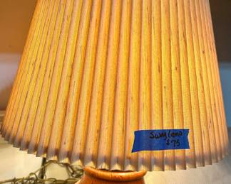 Vntg swag lamp $75