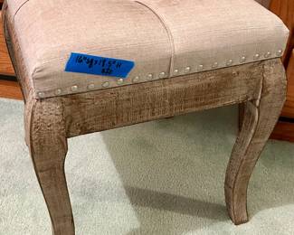 Stool 16”sq x 18” h $20