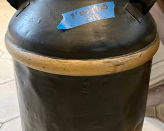 8”w  x 19”h milk can holder $18
