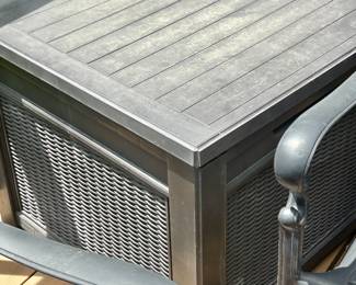 Keter resin storage box 28sq x 24”h $39 (3) available