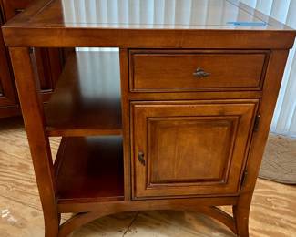 26w x 30d x 28”h American Signature end table cabinet $145
