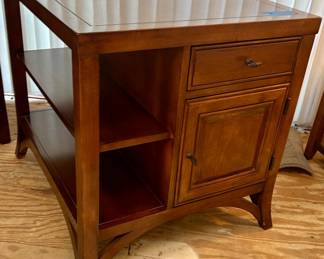 26w x 30d x 28”h American Signature end table cabinet $145