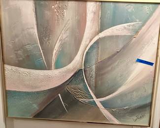 Lee Reynolds 1980’s art 50”w x 48”h $125