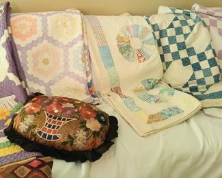Quilts and pillow