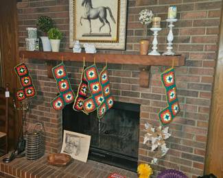 Vintage handmade stockings