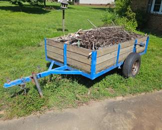 Single axle trailer