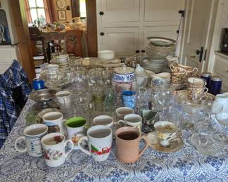 Dishware galore priced to go