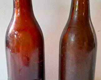 COCA COLA BOTTLES BROWN