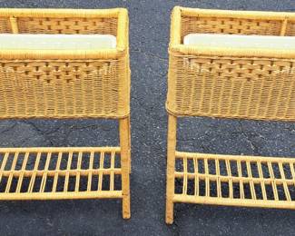 WICKER PLANTERS