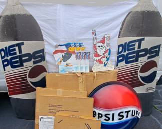 PEPSI STORE ADVERTISING