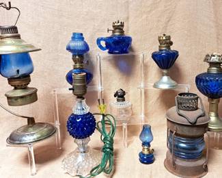 OIL LAMP LOT