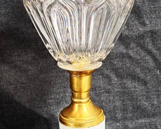 BEAUTIFUL PAINTED OIL LAMP
